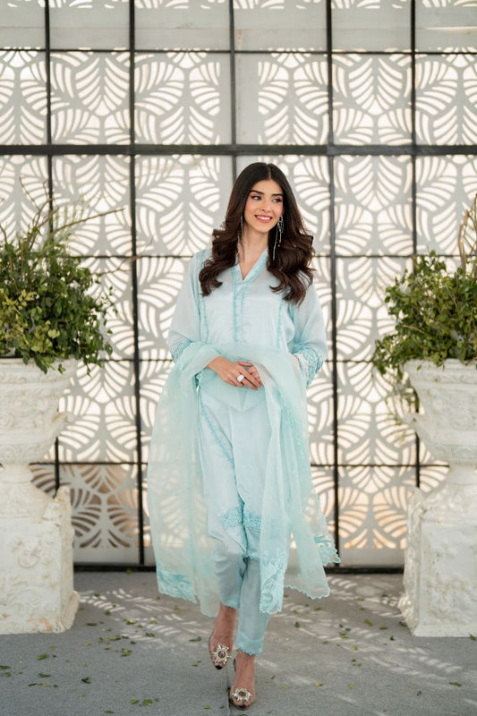 Ice Ice Baby - MaisonDuModa 3 Piece Dress