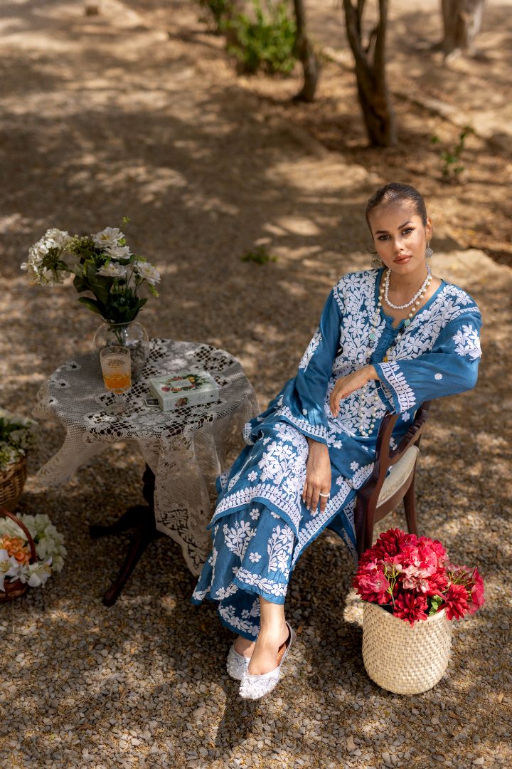 Ice Blue - MaisonDuModa 3 Piece Dress