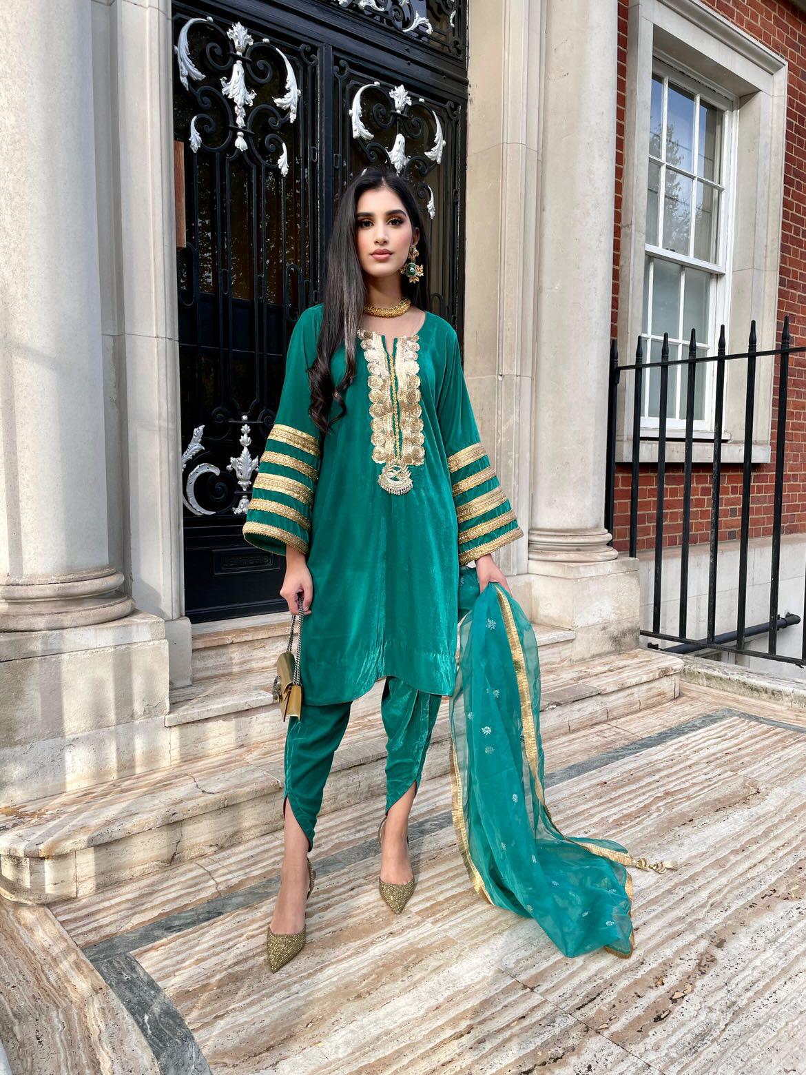 Velvet Series - MaisonDuModa 3 Piece Dress