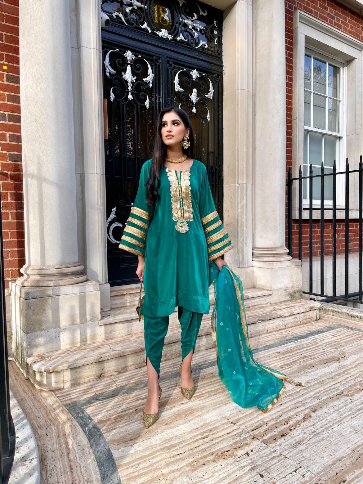 Velvet Series - MaisonDuModa 3 Piece Dress