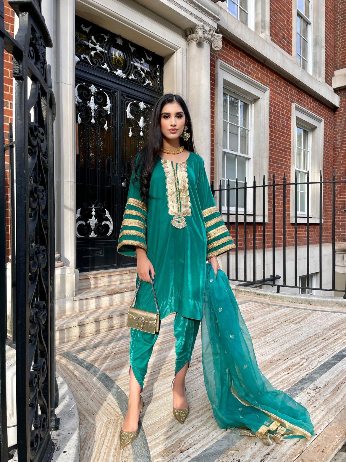 Velvet Series - MaisonDuModa 3 Piece Dress