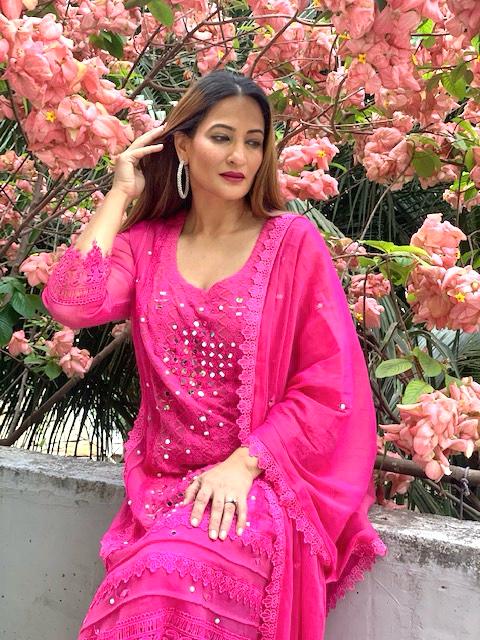 ISSA FUSCHIA PINK ROSE - MaisonDuModa 3 Piece Dress