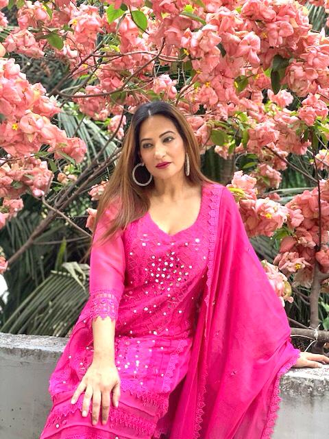 ISSA FUSCHIA PINK ROSE - MaisonDuModa 3 Piece Dress