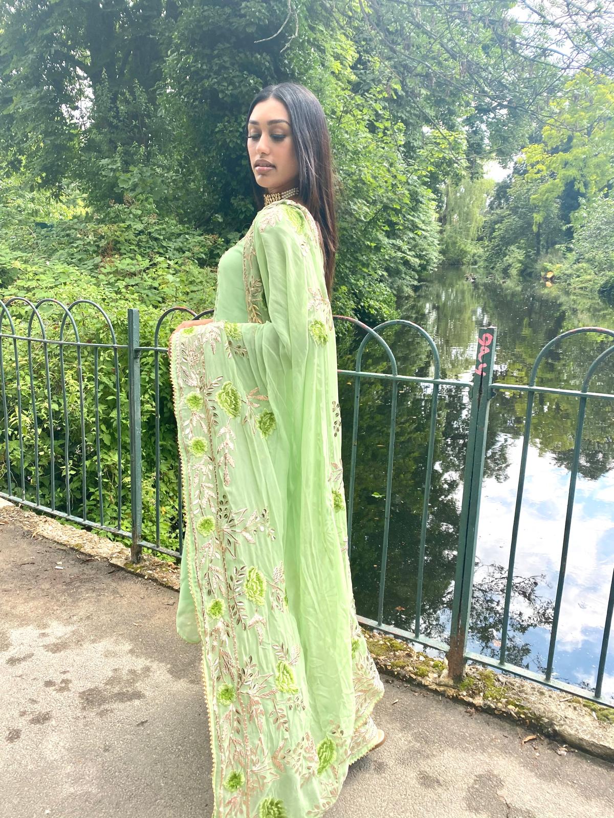 Aab-E-Resham - MaisonDuModa 3 Piece Dress