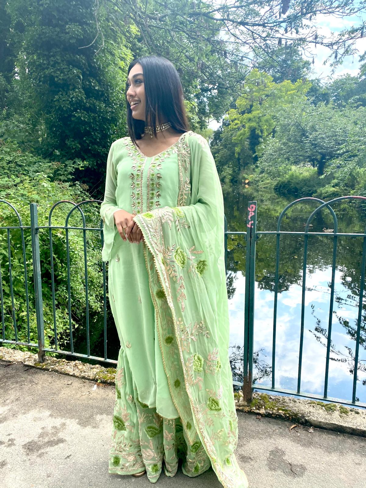 Aab-E-Resham - MaisonDuModa 3 Piece Dress