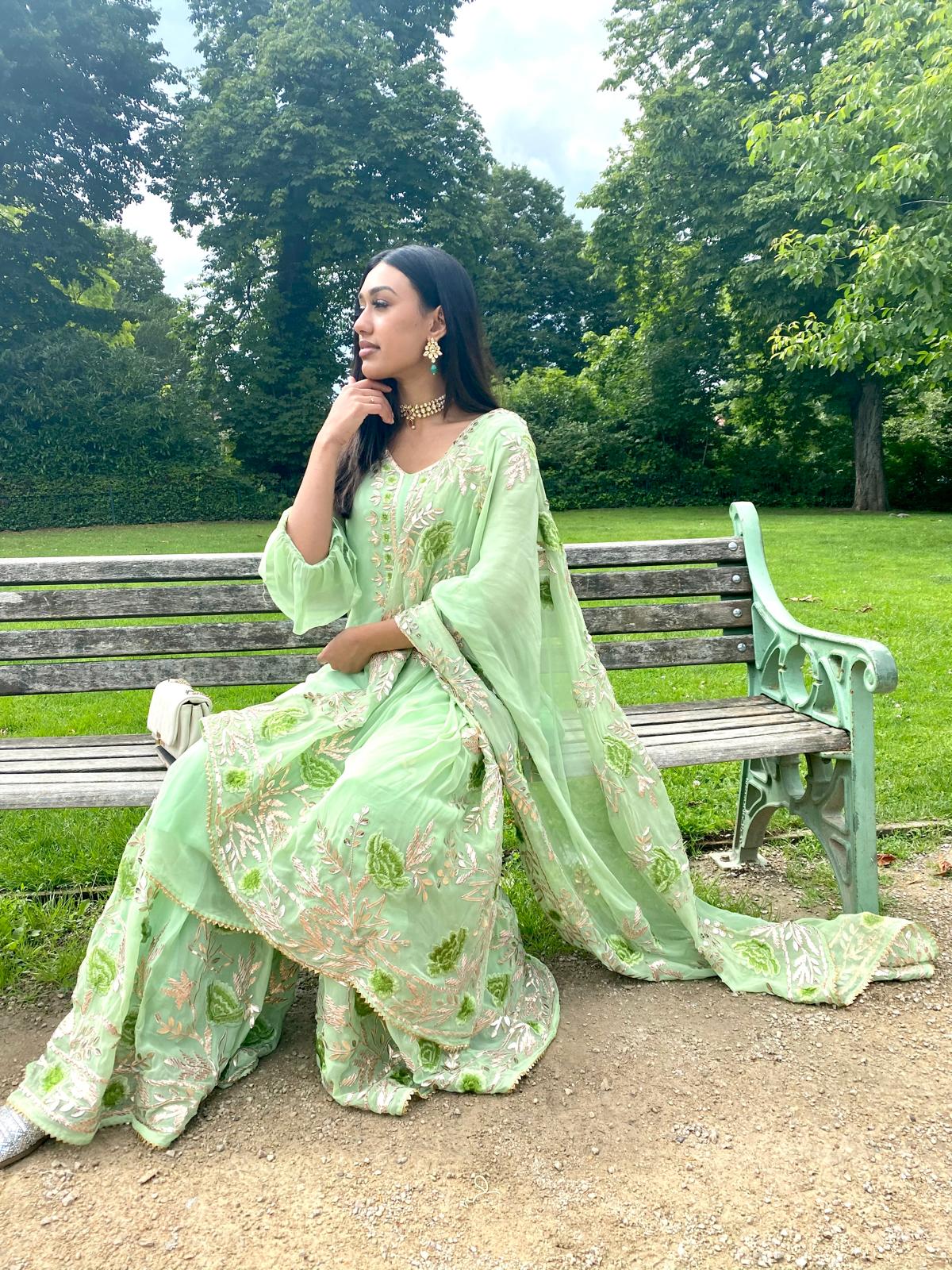 Aab-E-Resham - MaisonDuModa 3 Piece Dress