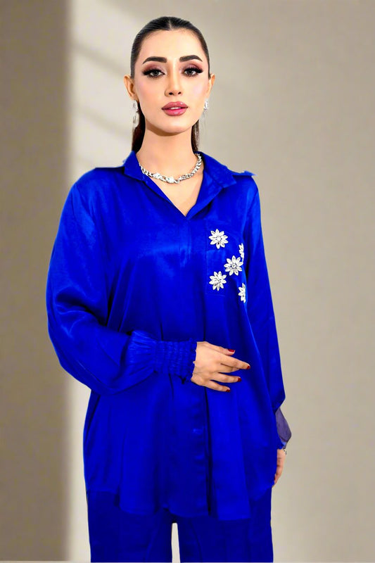 Crystal Blue - MaisonDuModa Co-Ord Set