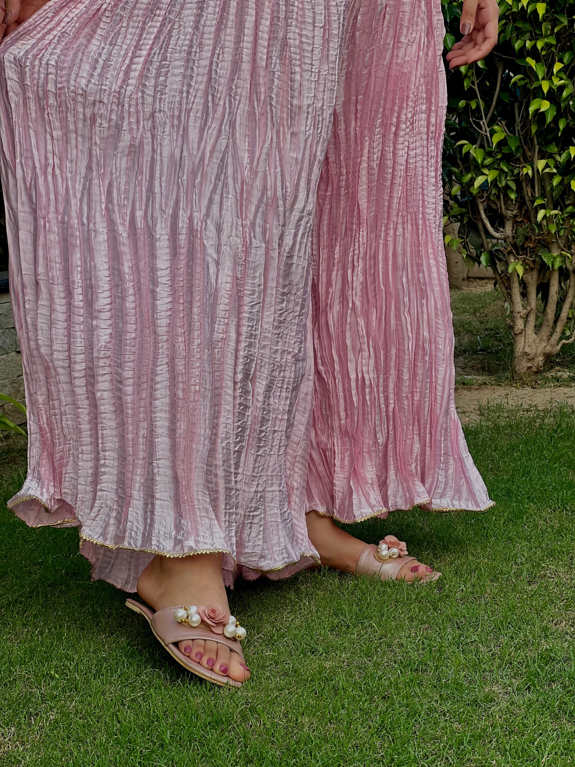 Signature Crush Pants - MaisonDuModa Trousers