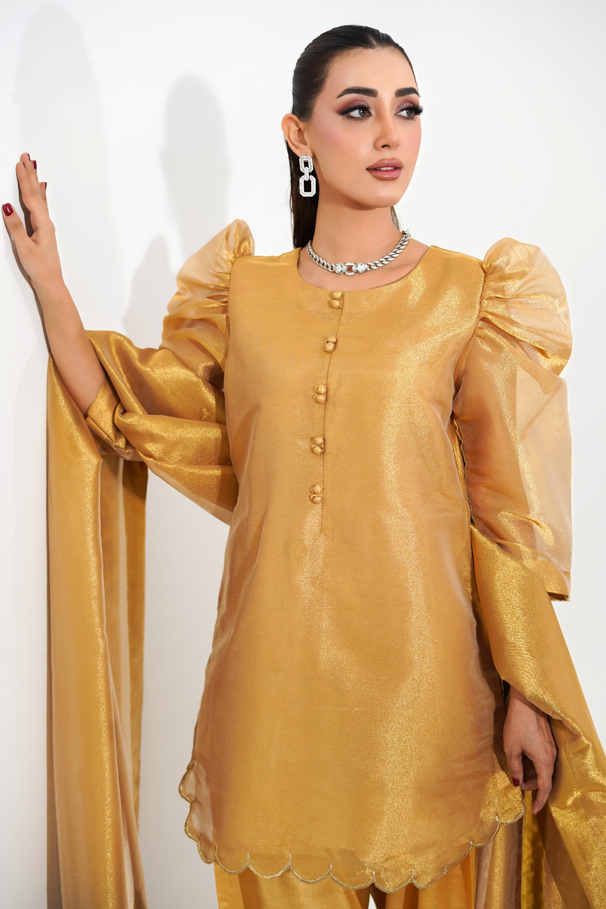 Gold - MaisonDuModa Co-Ord Set