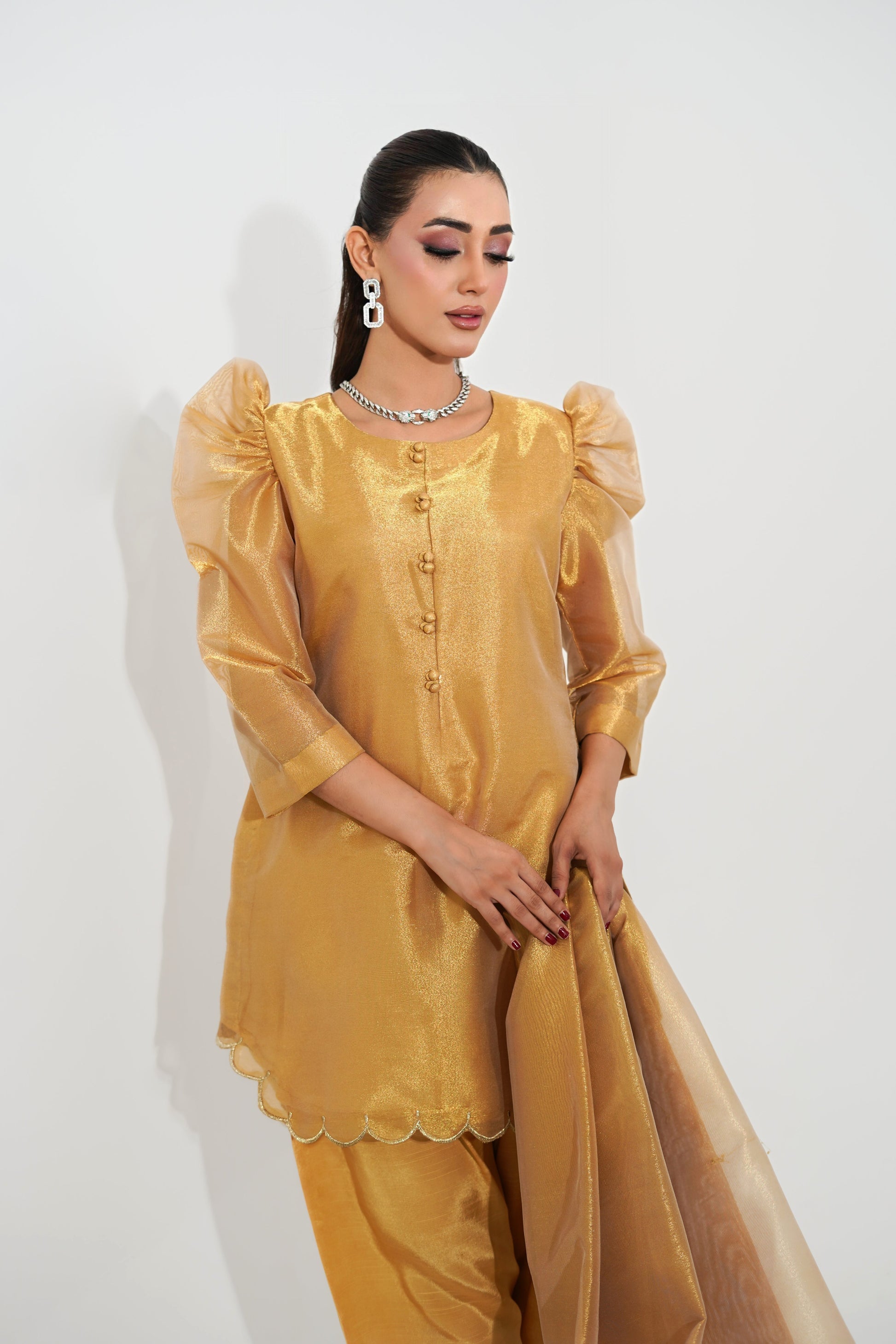 Gold - MaisonDuModa Co-Ord Set