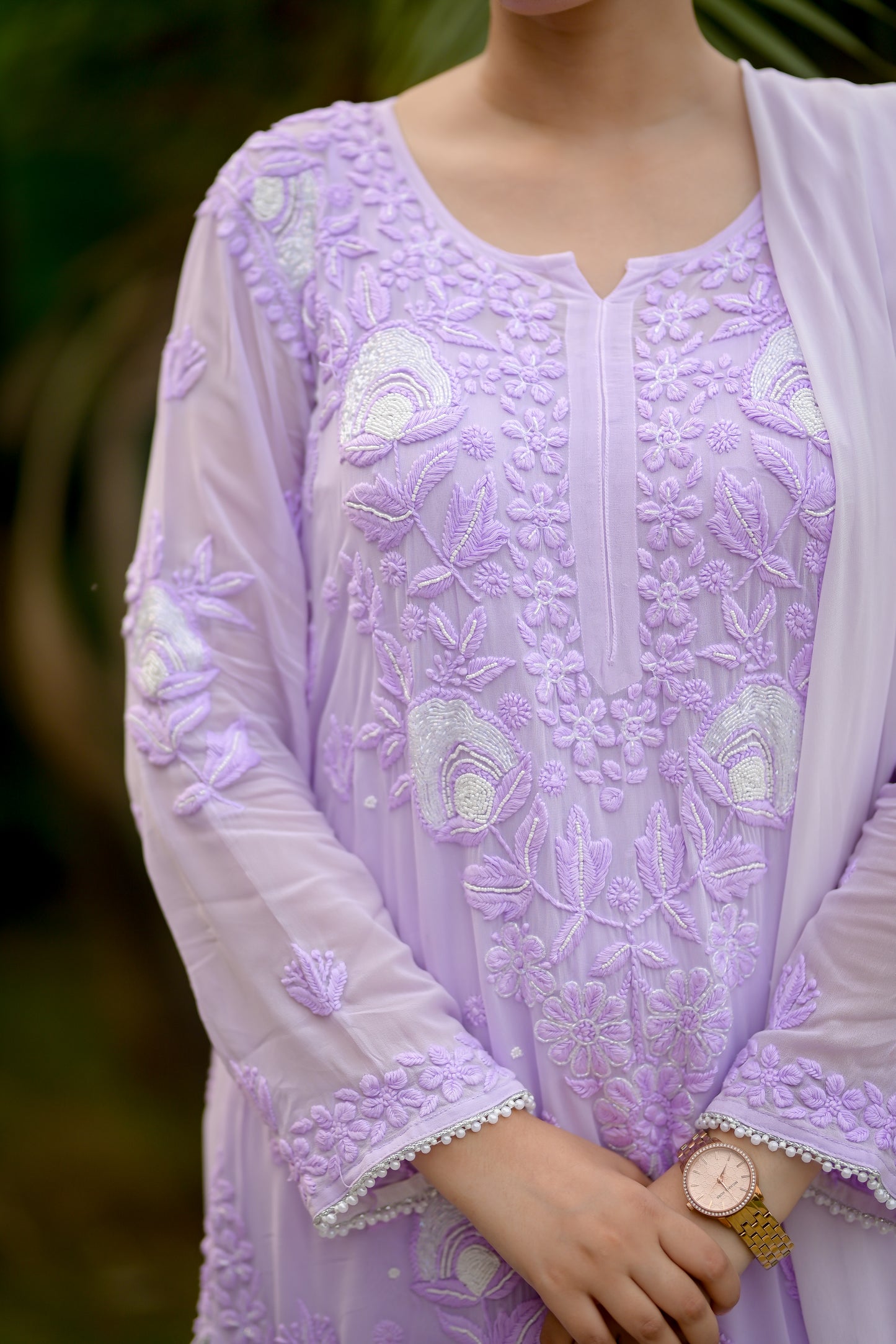 Lilac hues