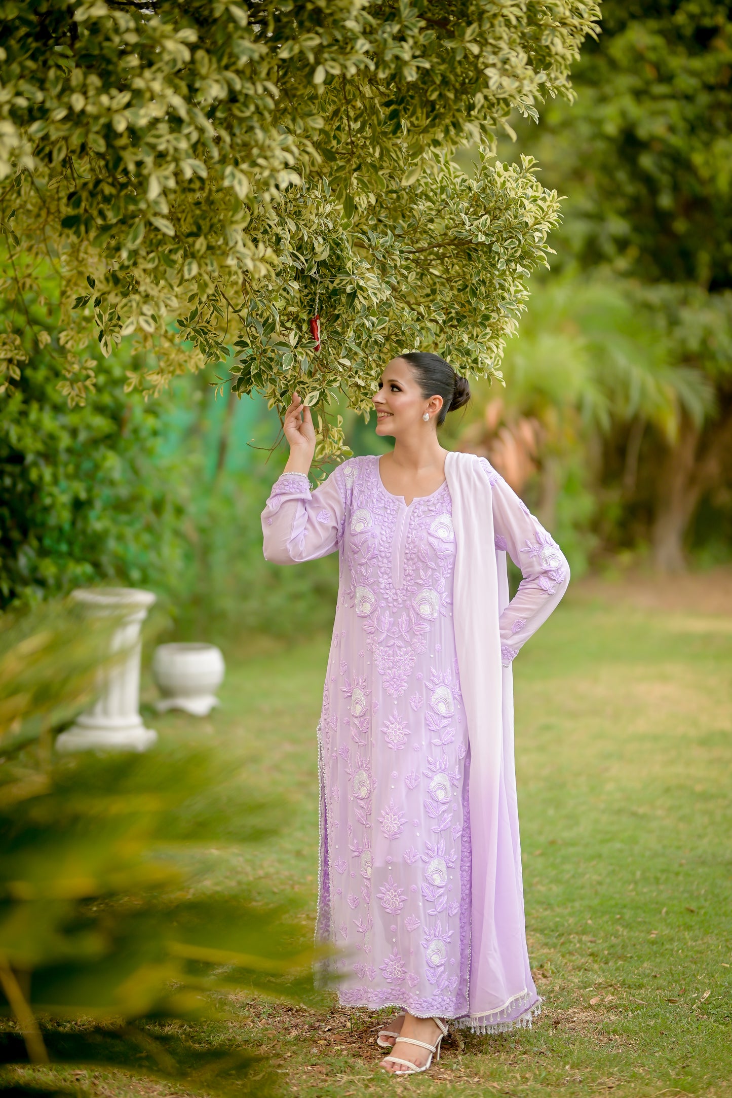 Lilac hues