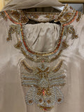 Gold jewel handwork suit !