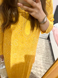 Mango Chikankari Set !