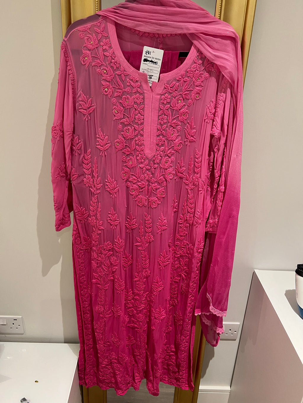 Pink ombré mukesh Set!