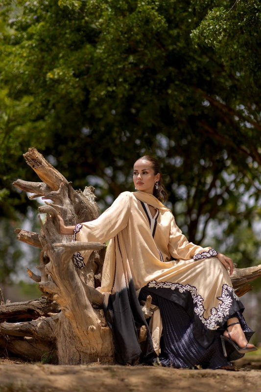 Pearls & Skin Tone - MaisonDuModa 3 Piece Dress