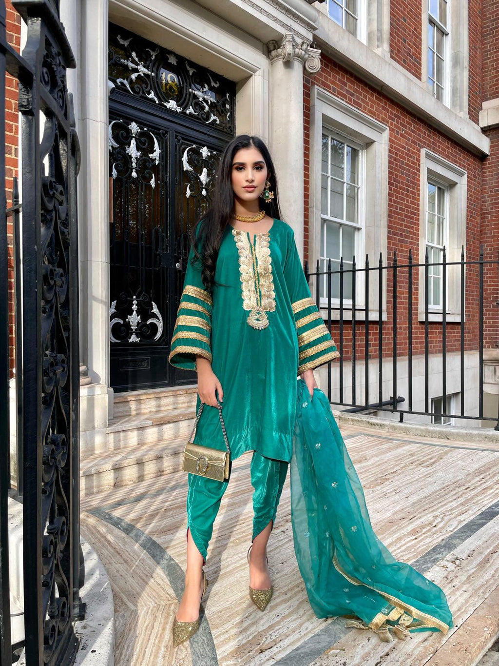 Velvet Series - MaisonDuModa 3 Piece Dress