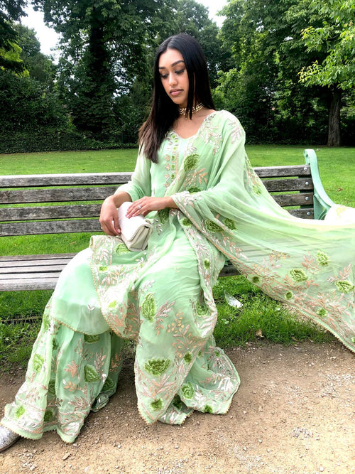 Aab-E-Resham - MaisonDuModa 3 Piece Dress