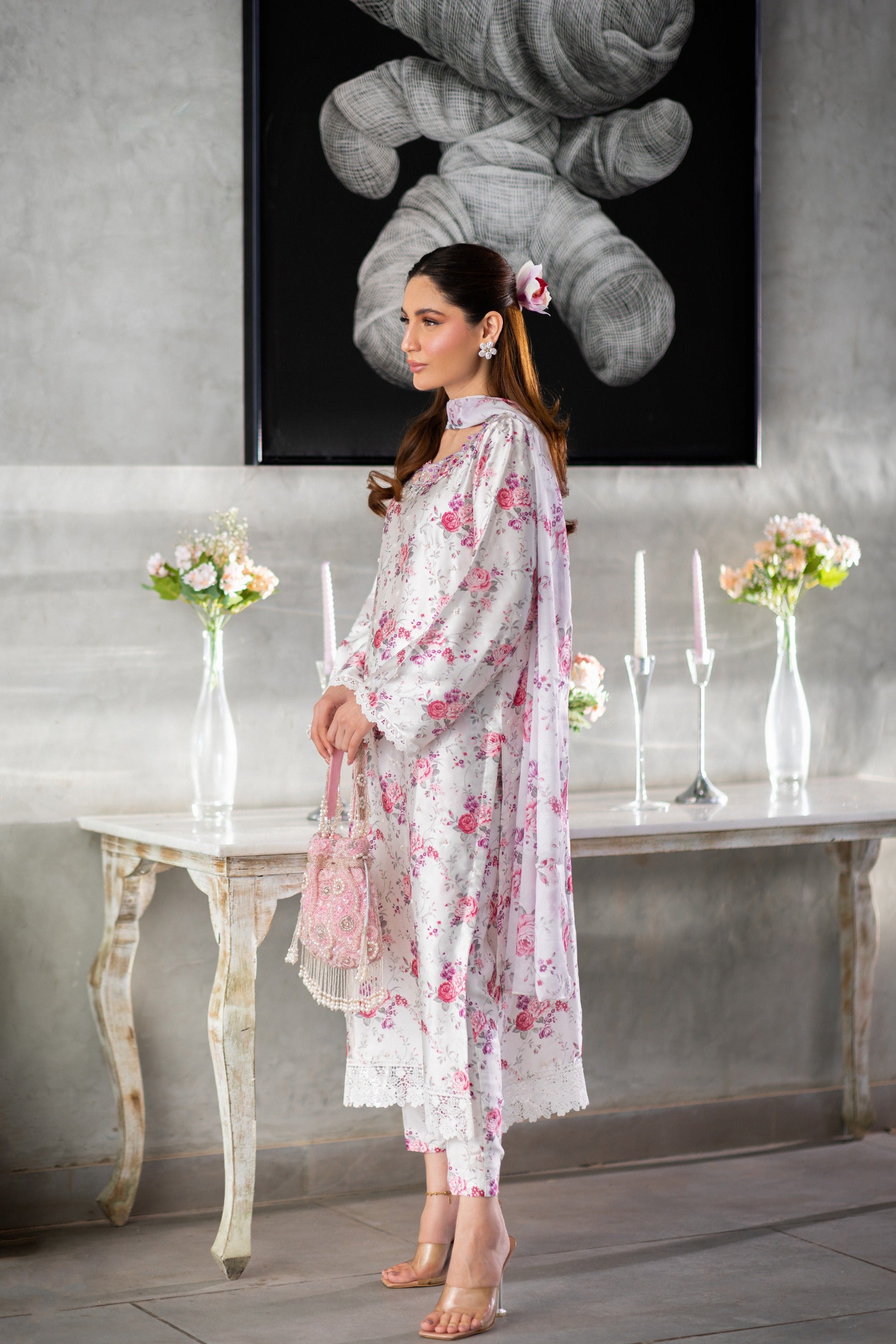 Rosee Rose Potli Bag