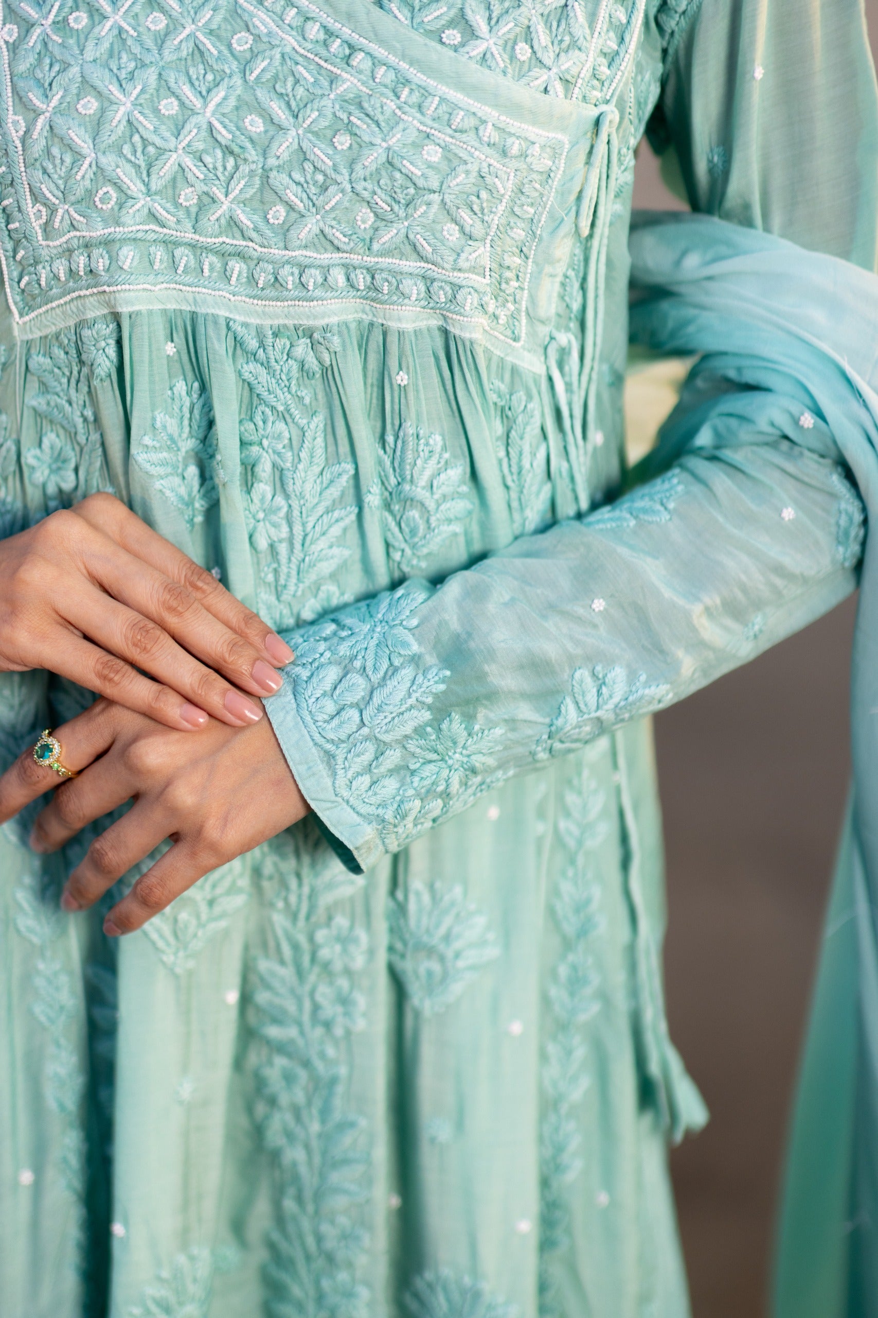 Sea Green Mist Angrakha