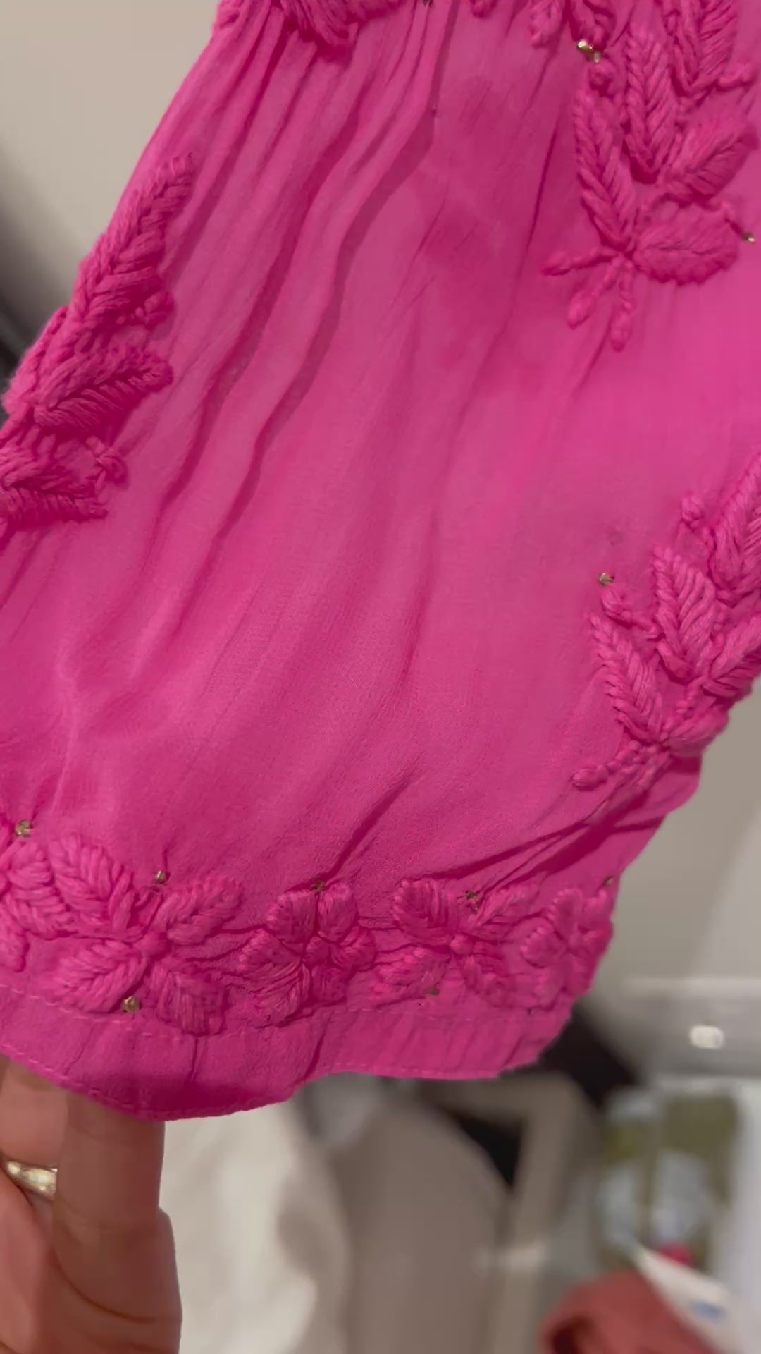 Pink ombré mukesh Set!