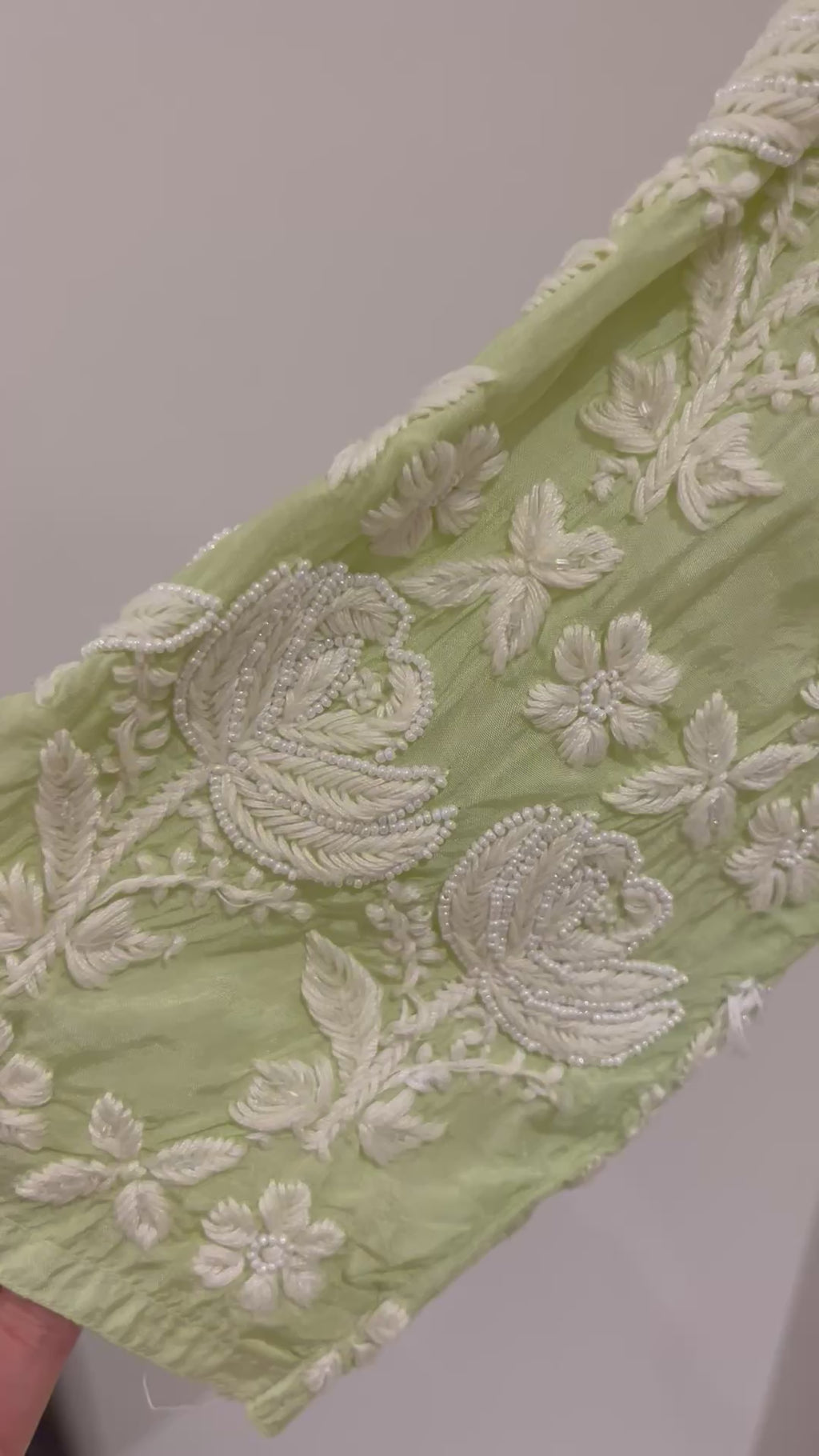 Kiwi Lime Mint kurta